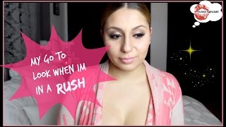 My GO TO Look When I'm in a RUSH - Myuh