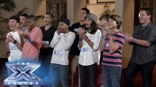 The Top 10 Boys Are Riding With Paulina! - THE X FACTOR USA 2013