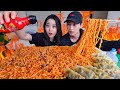 5 PACKS OF 4X NUCLEAR NOODLE CHALLENGE ft. ZACH CHOI ASMR MUKBANG 먹방 | Eating Show