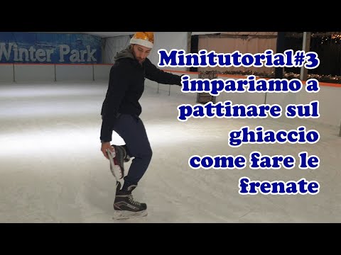 minitutorial#3 impariamo le frenate sul ghiaccio.