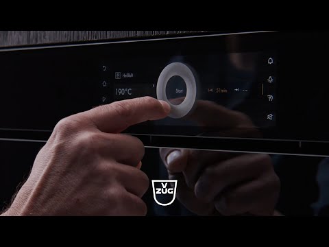 V-ZUG Steamer & Backofen: Touchscreen-Display kennenlernen