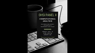 DHSI 2017 - Computational Analysis