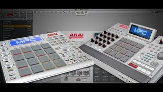 AKAI MPC RENAISSANCE/STUDIO SAMPLE BEAT USING THE AKAI MAX49 KEYBOARD CONTROLLER