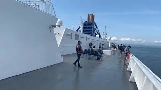 Welcome Aboard, Coastal Celebration BC Ferries Part 2.Enroute to Victoria,Vancouver Island Canada.