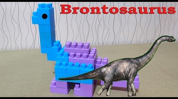 Building blocks dinosaurs || Brontosaurus | blocks lego toys