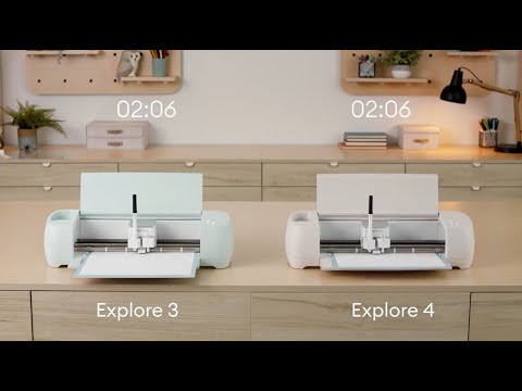 Cricut Explore 3 ou Explore 4? Comparação de velocidade na prática
