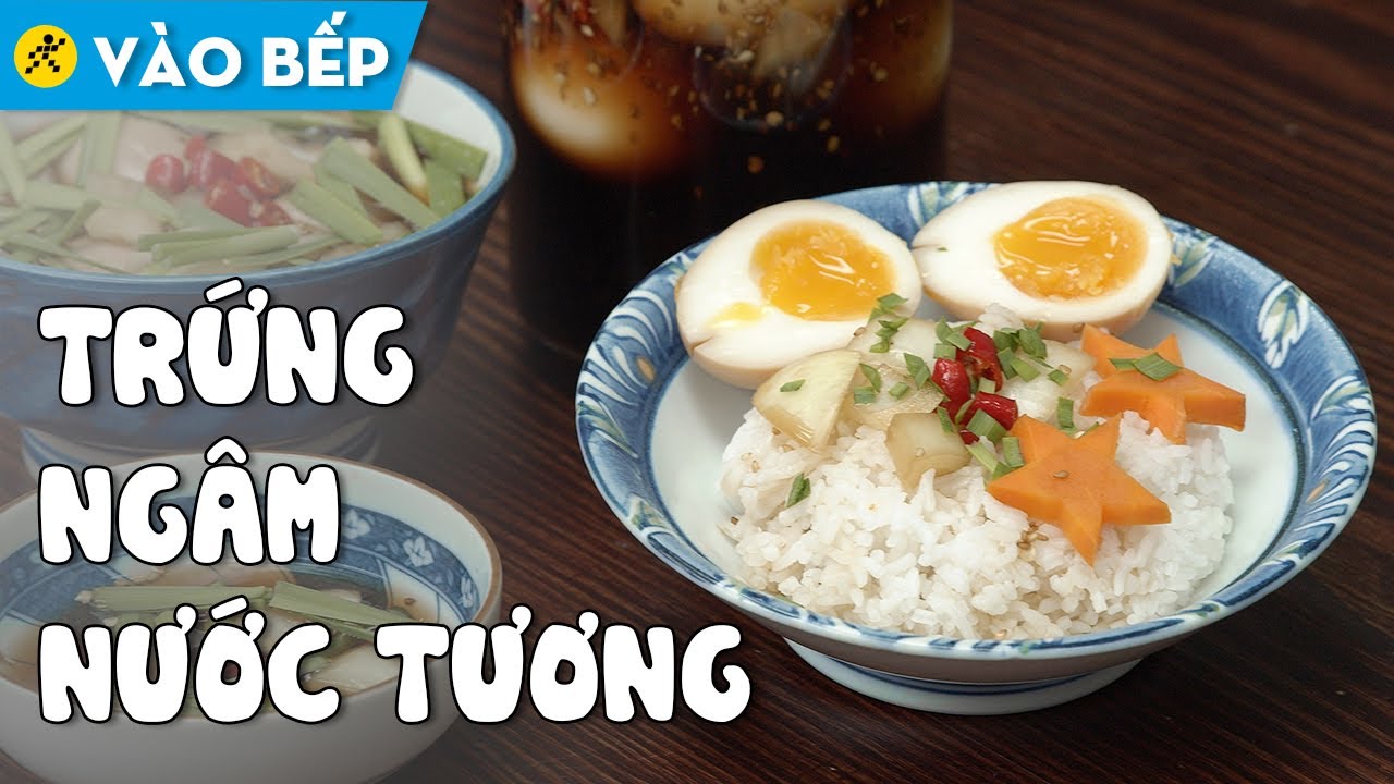 Cách làm Trứng ngâm nước tương Hàn Quốc, siêu ngon dễ... - youtube
