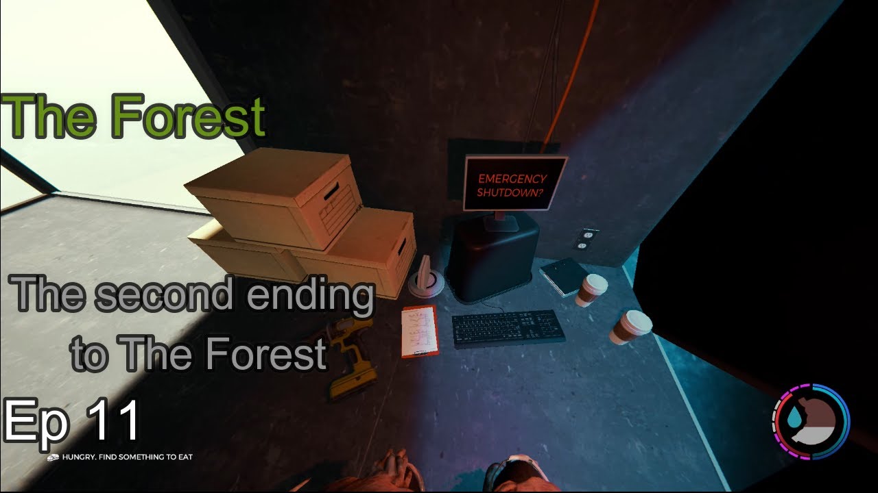 Doing the Emergency shutdown ending (The Forest Ep 11) Final episode