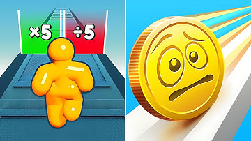TALL MAN RUN🆚COIN RUSH Walkthrough Android IOS Big Update Gameplay 2025 HT1