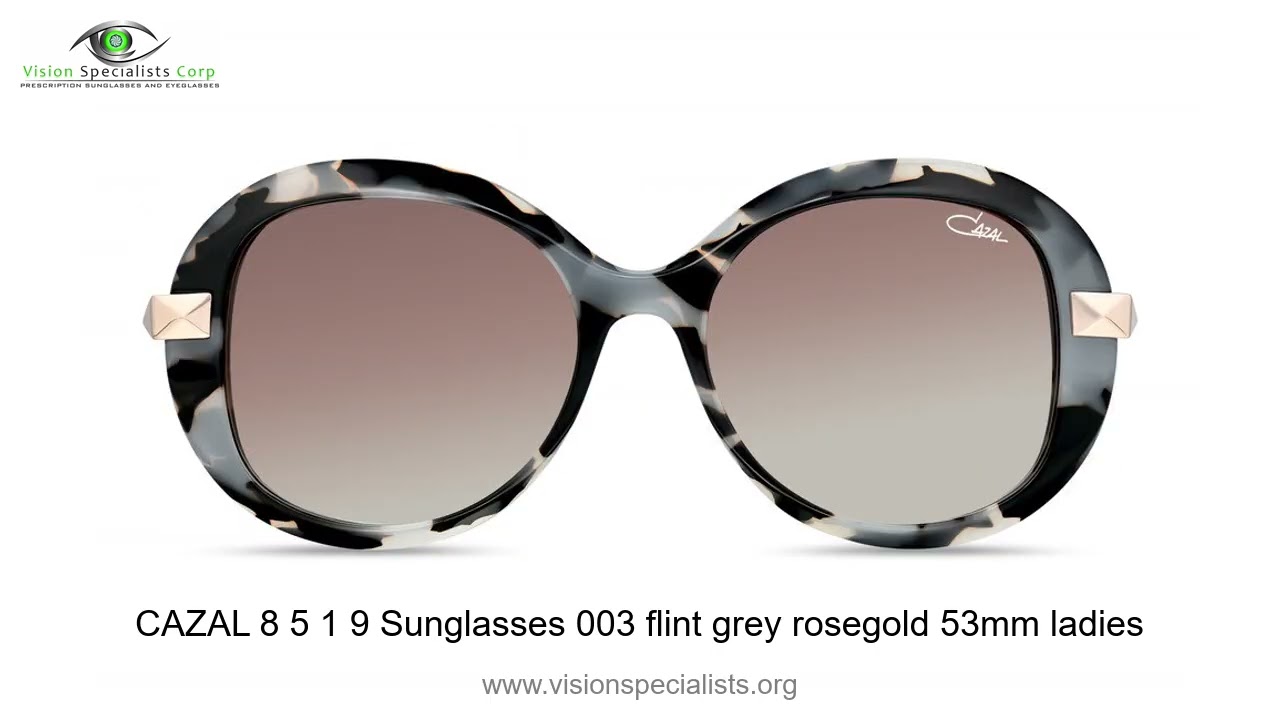 CAZAL 8519 Sunglasses 003 flint grey rosegold 53mm ladies  display picture 2