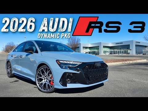New 2026 RS3 Audi Review - Carbon Ceramic Brakes & 394 Horsepower
