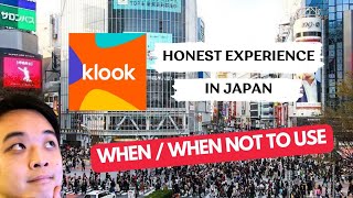 My Honest Experience Using Klook in Japan | When and When Not To Use It