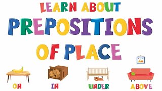 Prepositions of place for children - The concept of space, for kids - Where things are