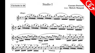 DONIZETTI Studio Primo (Live) Corrado Giuffredi, clarinet Mari Fujino, piano
