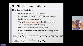 Week 7, Unit 5C, Video 7   Improving NUE Nitrification Inhibitors
