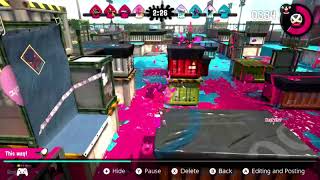 Splatoon 2 Clips: Sprinkler Is my Favorite Sub! ~ Nerf Curling Bomb