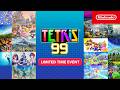 Tetris&reg; 99 &ndash; Limited Time Event Trailer - Nintendo Switch