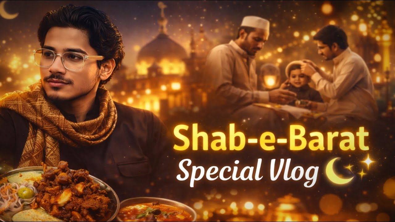 Shab-e-Barat Special Vlog 🌙 | Full Enjoy 👍| AR.Rajput Vlogs