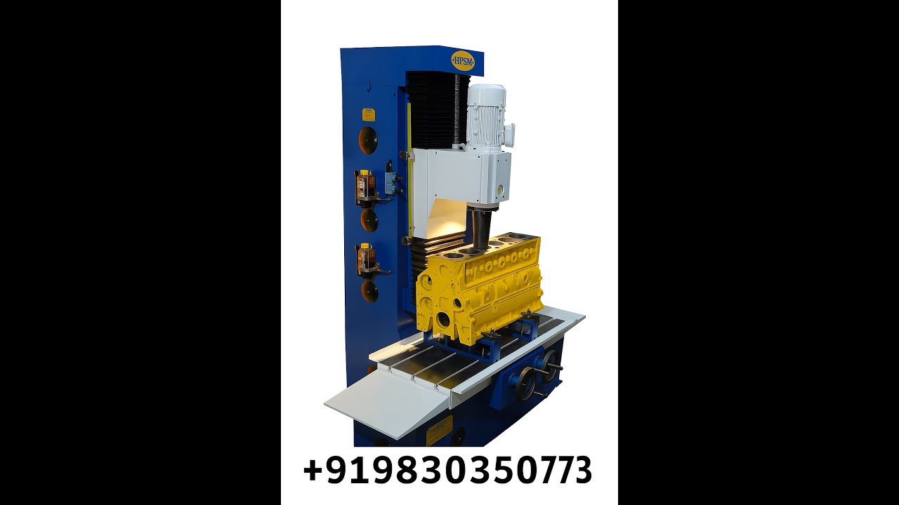 Automatic Cylinder Boring Machine with HMI Control – Made in India by HPSM PH 9830350773/9872232950