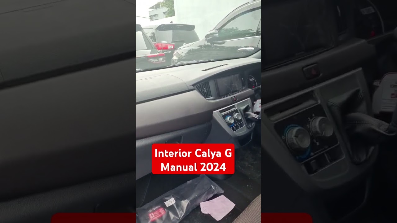 Interior Calya G Manual 2025 | Toyota Tarakan 