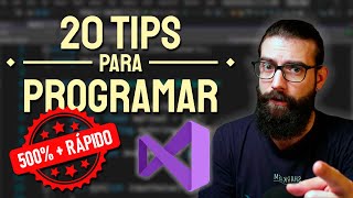 20 Tips para PROGRAMAR MÁS RÁPIDO en Visual Studio