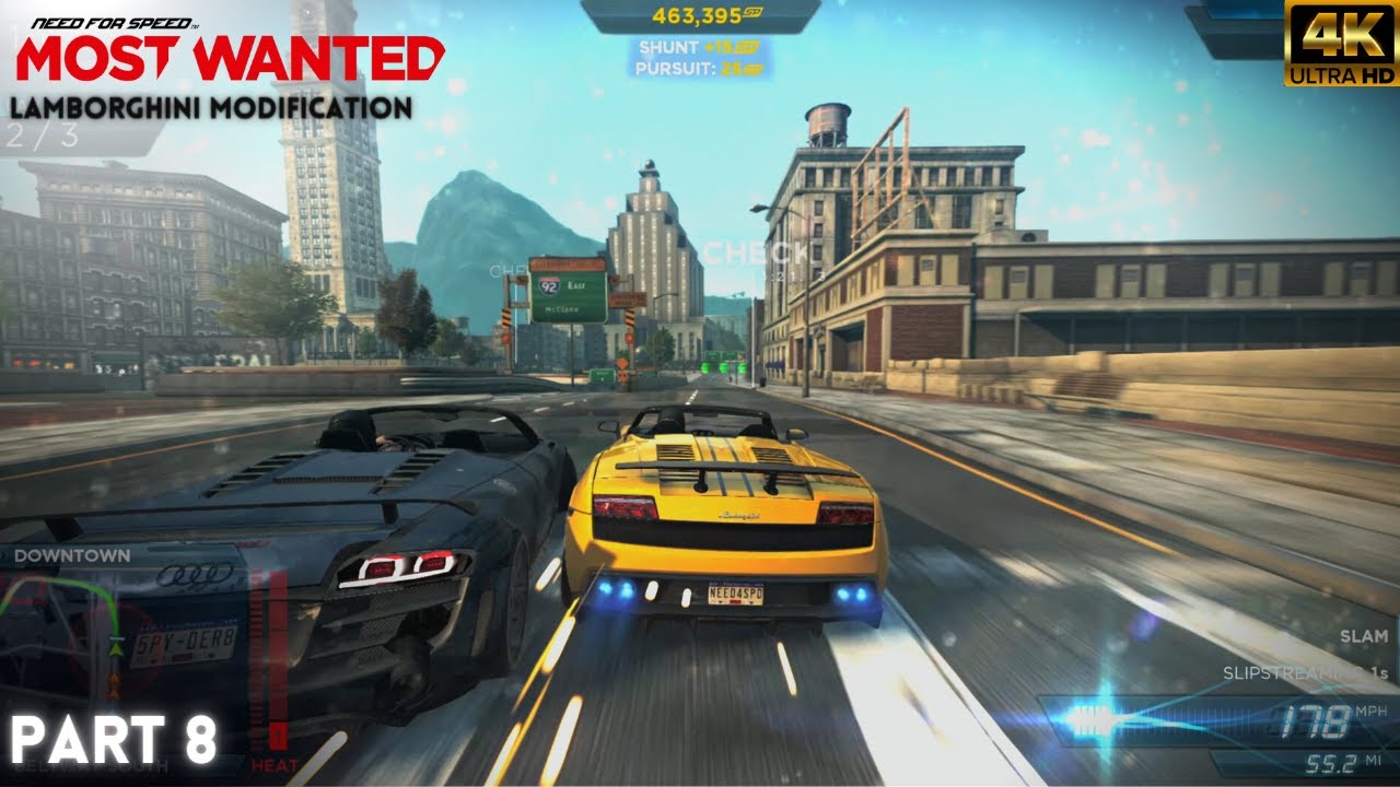 Modifying Lamborghini | Need For Speed Most Wanted | PART 8