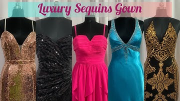 Sequins Gown Collections #sequins #sequindress #gowns #ytshorts #topsearch  #shortsvideoviral