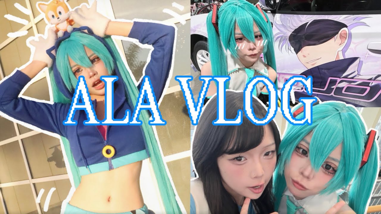 [ ALA VLOG ] MIKU-SONIC AT A CONVENTION ?! 
