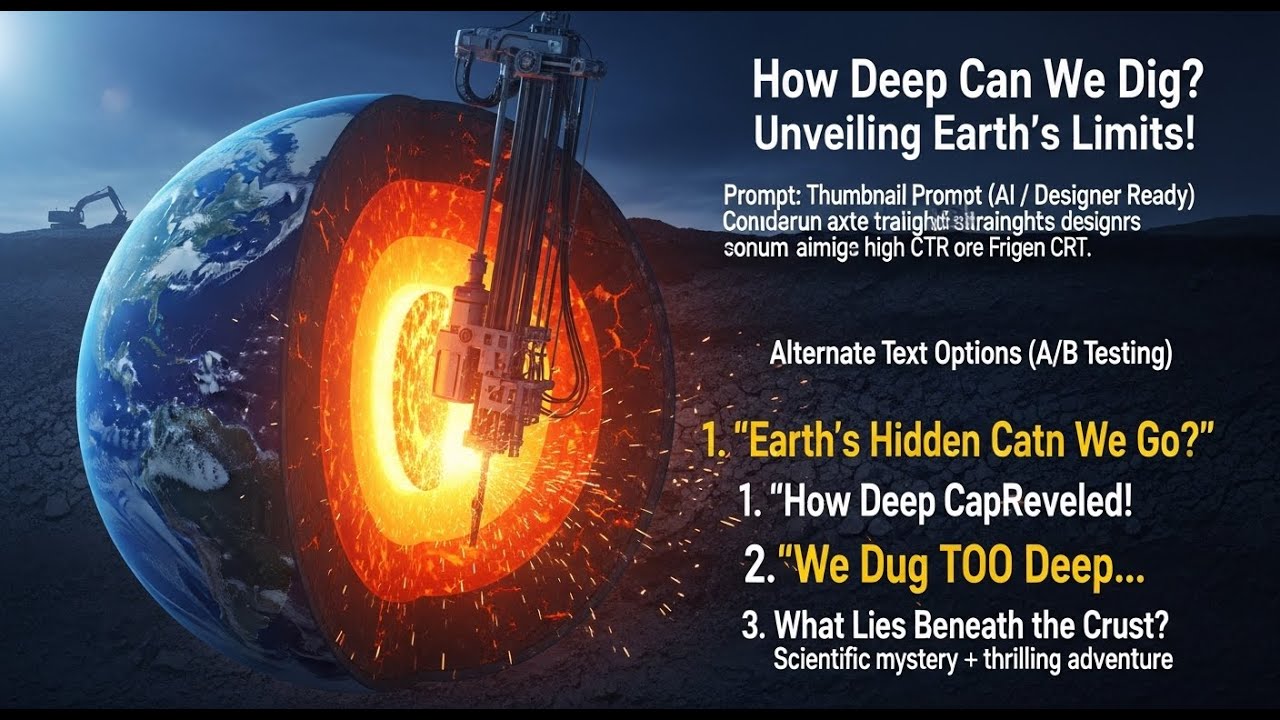 How Deep Can We Dig? Unveiling Earth's Limits!