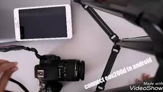 How to connect canon air 200d to Android tab. screenshot 3