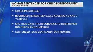 Virginia Beach woman sentenced to over 28 years in prison for conspiring to create child pornography