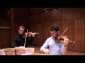 YSAYE - 2 violins sonata, part 2, Tedi Papavrami, Svetlin Roussev