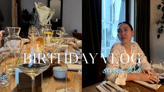 VLOG | мое 20летие, вечер с друзьями, что мне подарили