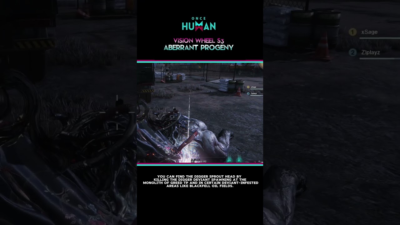 Digger Deviant Sprout Explained | Once Human Visional Wheel S3 | Aberrant Progeny 