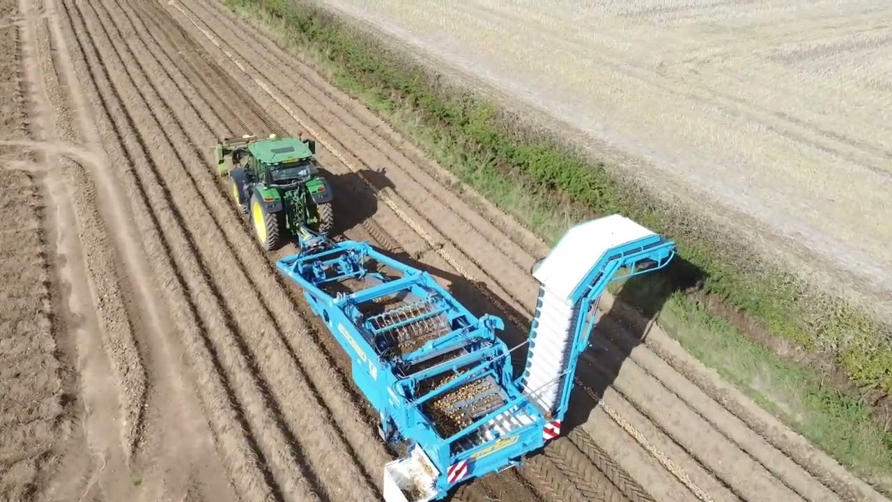 Standen T2XS Windrowing