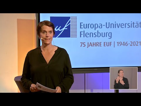 75-Jahr-Feier der Europa-Universität Flensburg (EUF)