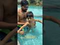 Baby pool mai Dar Gaya #shorts #pool #swimming #baby #vacation #foryou #trending #viral #minivlog