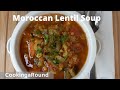 Moroccan Lentil Soup -  Slow Cooker, Recipe