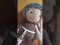 kapucín #hackovani #crochet #plysak #kapucin #diydecor #handmade