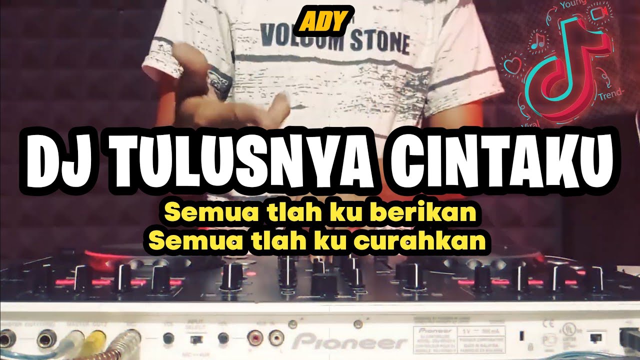 DJ TULUSNYA CINTAKU REMIX FULLBAS TERBARU VIRAL TIKTOK  2023