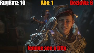 Gears of War 5 FUNNY DEATH MONTAGE Part. 6- (Gears 5 INSANE Difficulty Campaign Funny Moments)