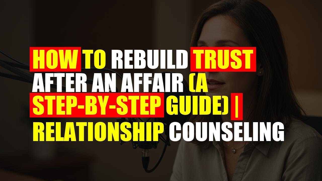 How to Rebuild Trust After an Affair A Step by Step Guide Relationship ...