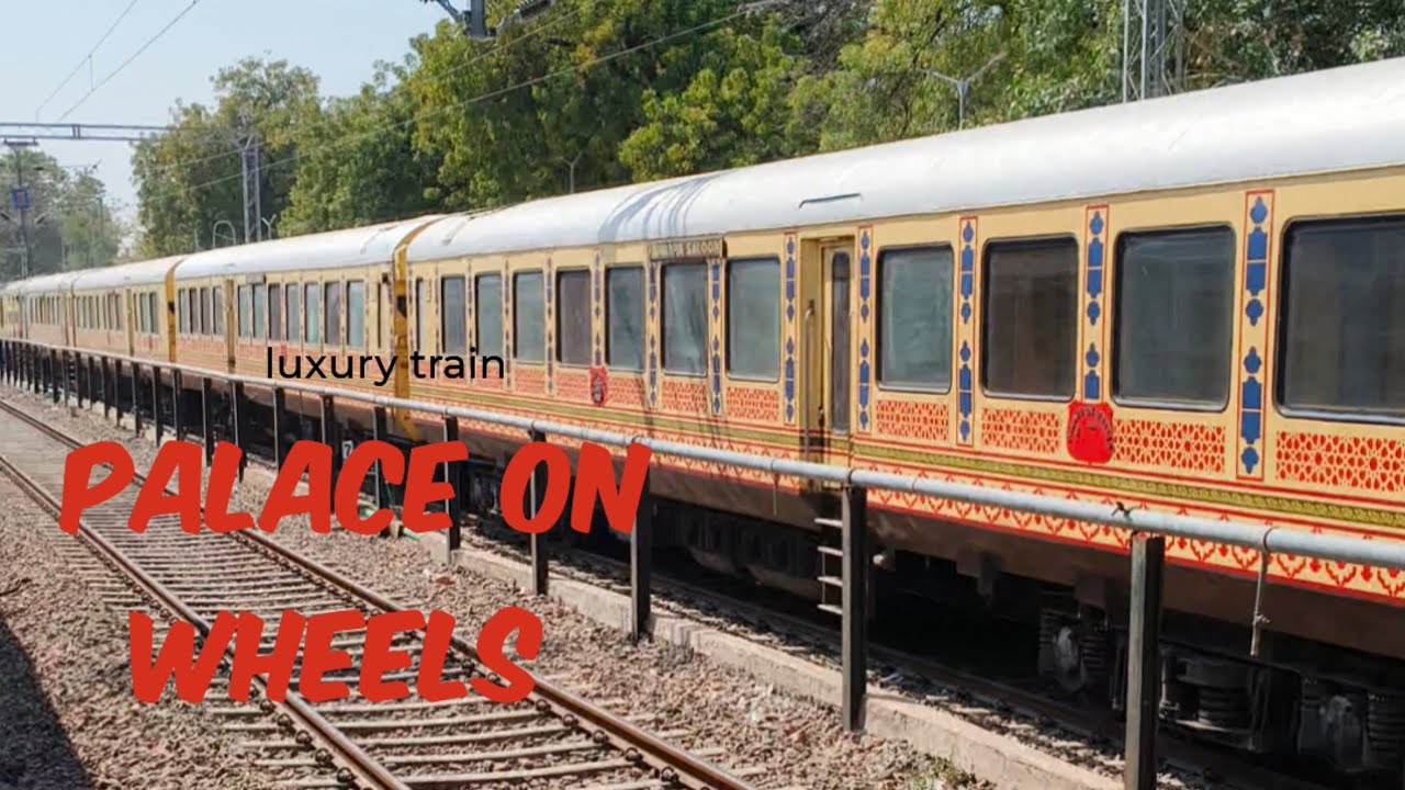Palace on wheels ✨ luxury train 🚂 Skip Gch #palaceonwheels #railway #gachhipura 