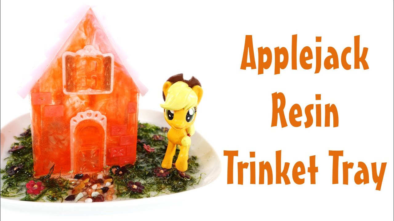 Custom MLP Applejack plate poppy