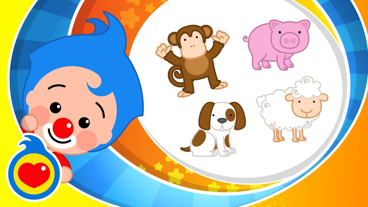 Impariamo i Versi degli Animali ♫ Imparare Giocando🤍 Plim Plim - Un Eroe del Cuore