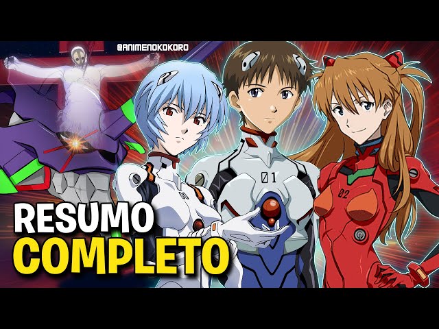 RESUMO DE EVANGELION - A HISTÓRIA EXPLICADA EM ORDEM CRÓNOLOGICA