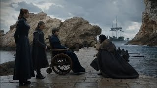 Jon Snow Bids Farewell To His Family Final Episode
