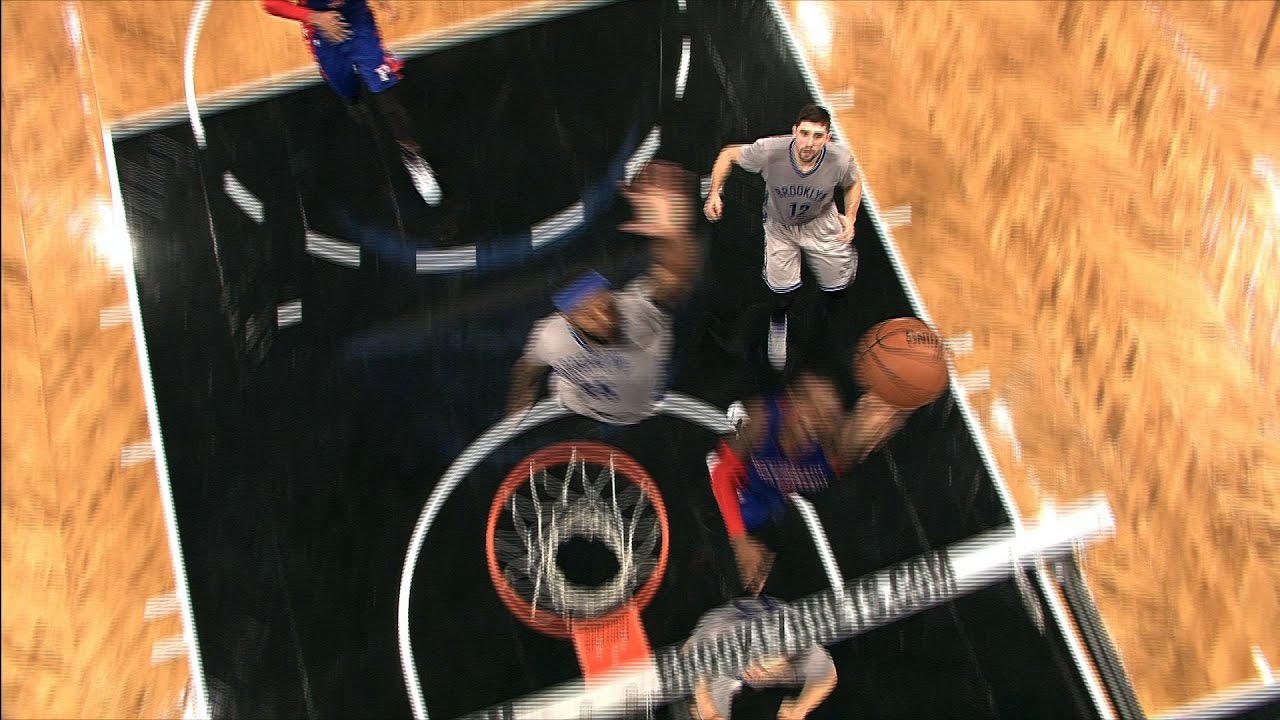 Trevor Booker with the Chasedown Block!