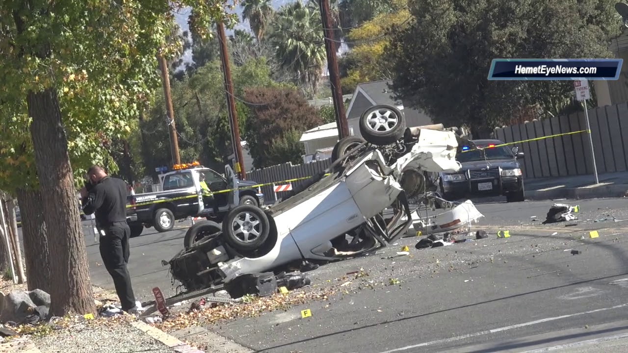 stolen car police chase ends in fatal crash - YouTube