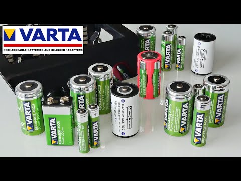 Varta Rechargeable Batteries And Charger Overview